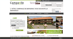 Desktop Screenshot of campanile-bergerac.fr